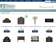 Tablet Screenshot of ourcornermarket.com